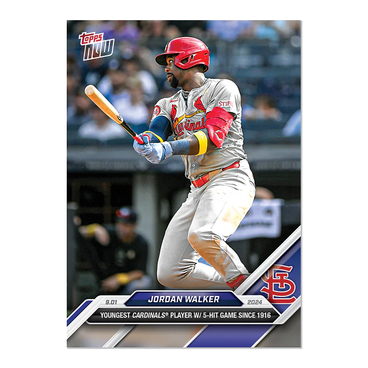 Jordan Walker - 2024 MLB TOPPS NOW® Card 627