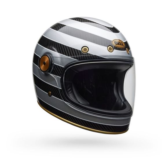 Bell BULLITT GT CARBON RSD TEMPLE Full Face Helmet - Black / GrayRef: EL0829