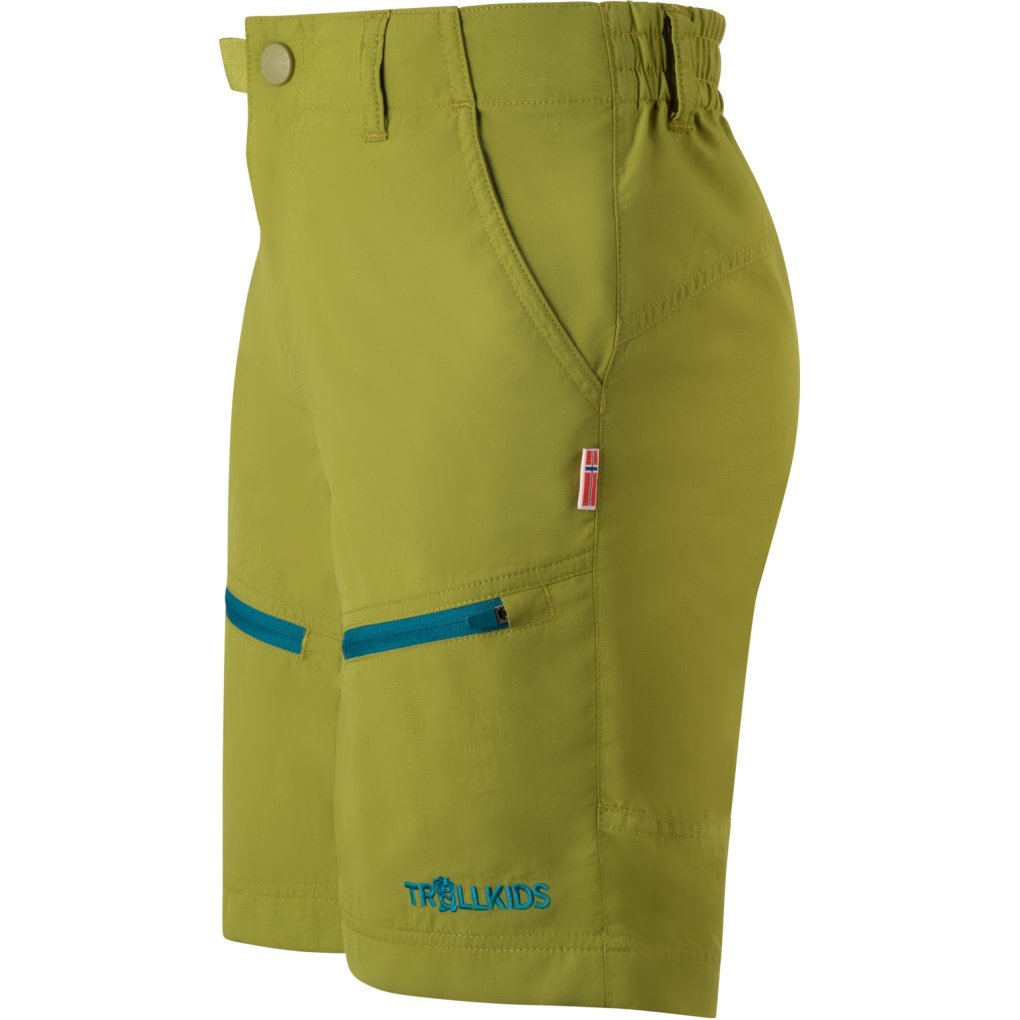 Trollkids Seiland Shorts Kids - Pear Green/Lagoon Green