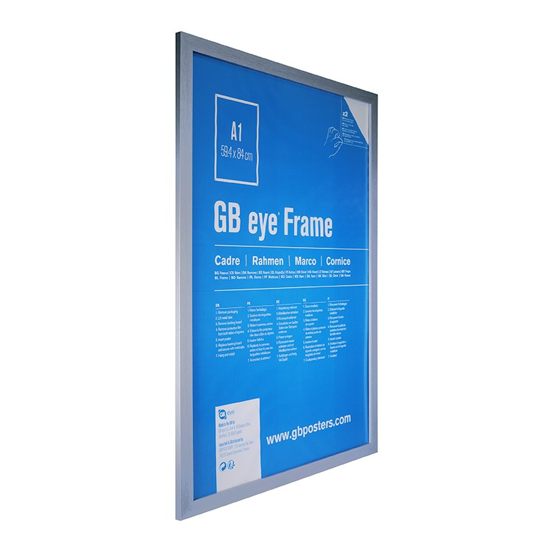MDF Silver Frame A1 (59,4 x 84,1 cm)