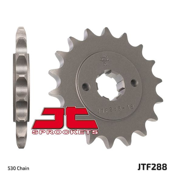 JT. Standard Steel Transmission Sprocket 288 - 530Ref : JTC01113A / 1077329001