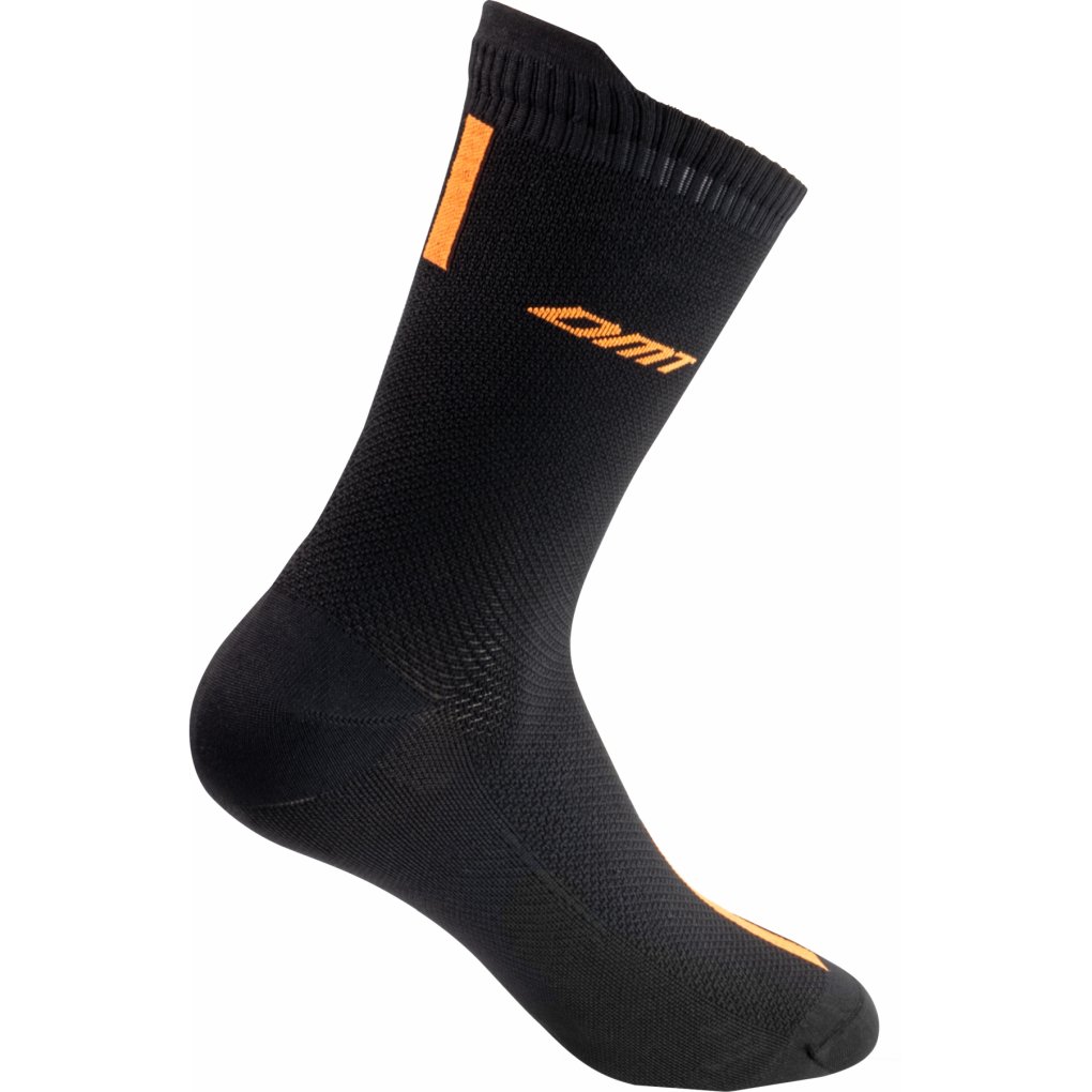 DMT Classic Race Socks - black/orange