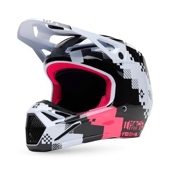 Cross Fox Helmet V1 Digi Image 2025 - Black / RoseRef: FX5674