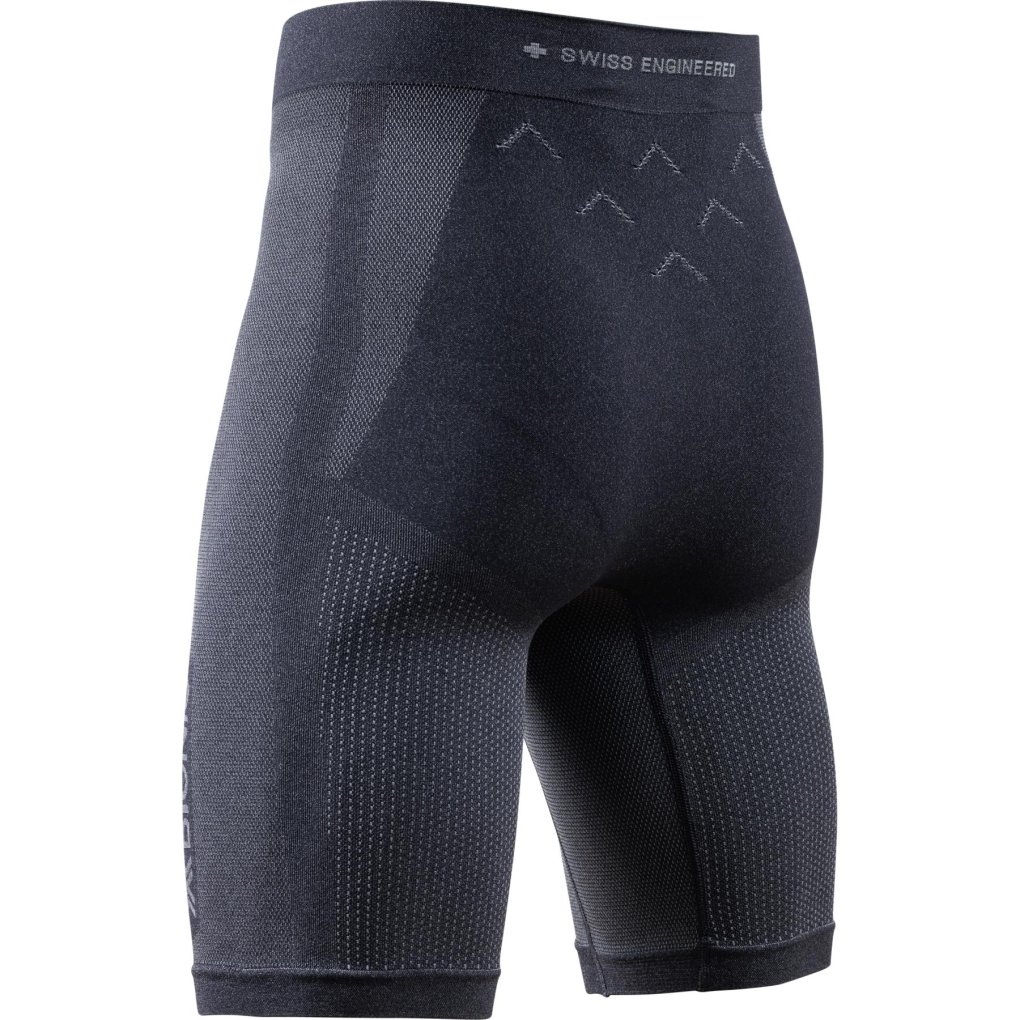 X-Bionic Xceed Run Short Tights Men - x black/rhino grey