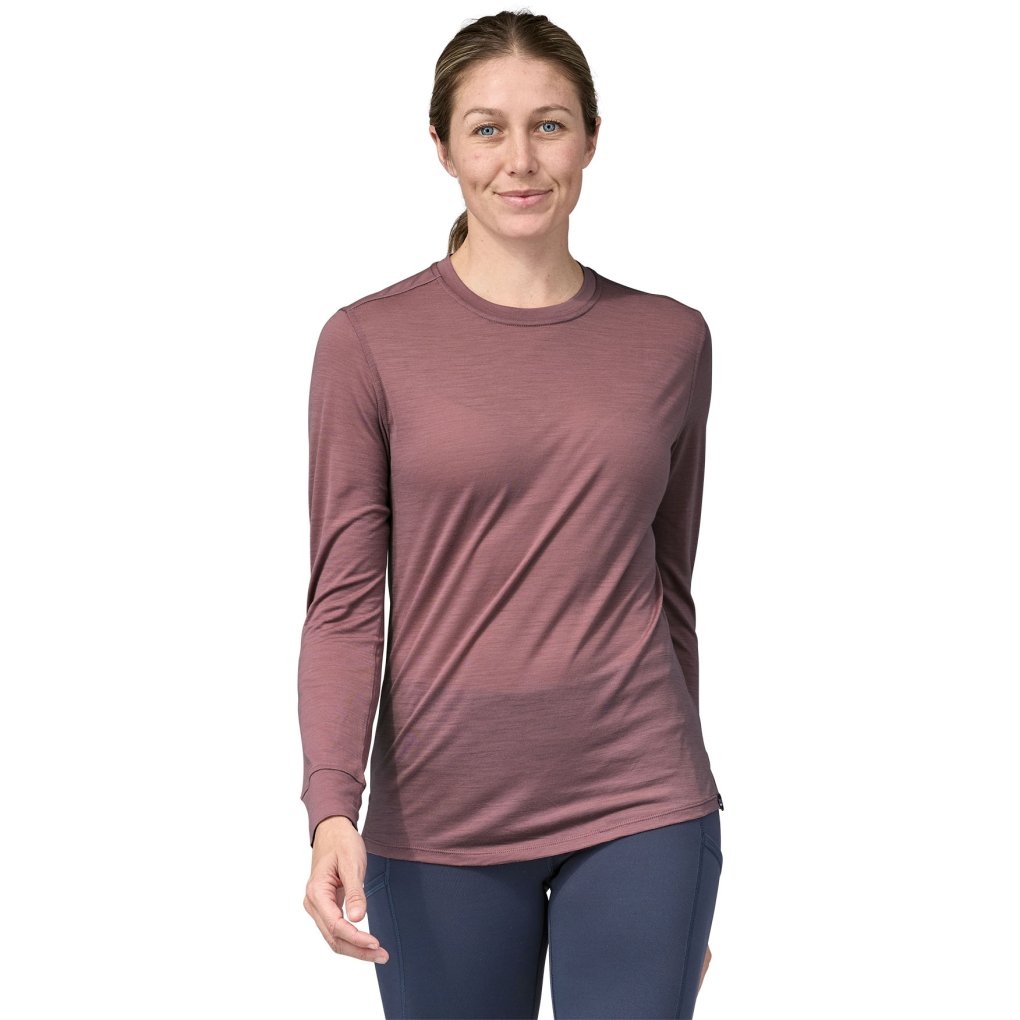 Patagonia Capilene Cool Merino Longsleeve Shirt Women - Wing Grey