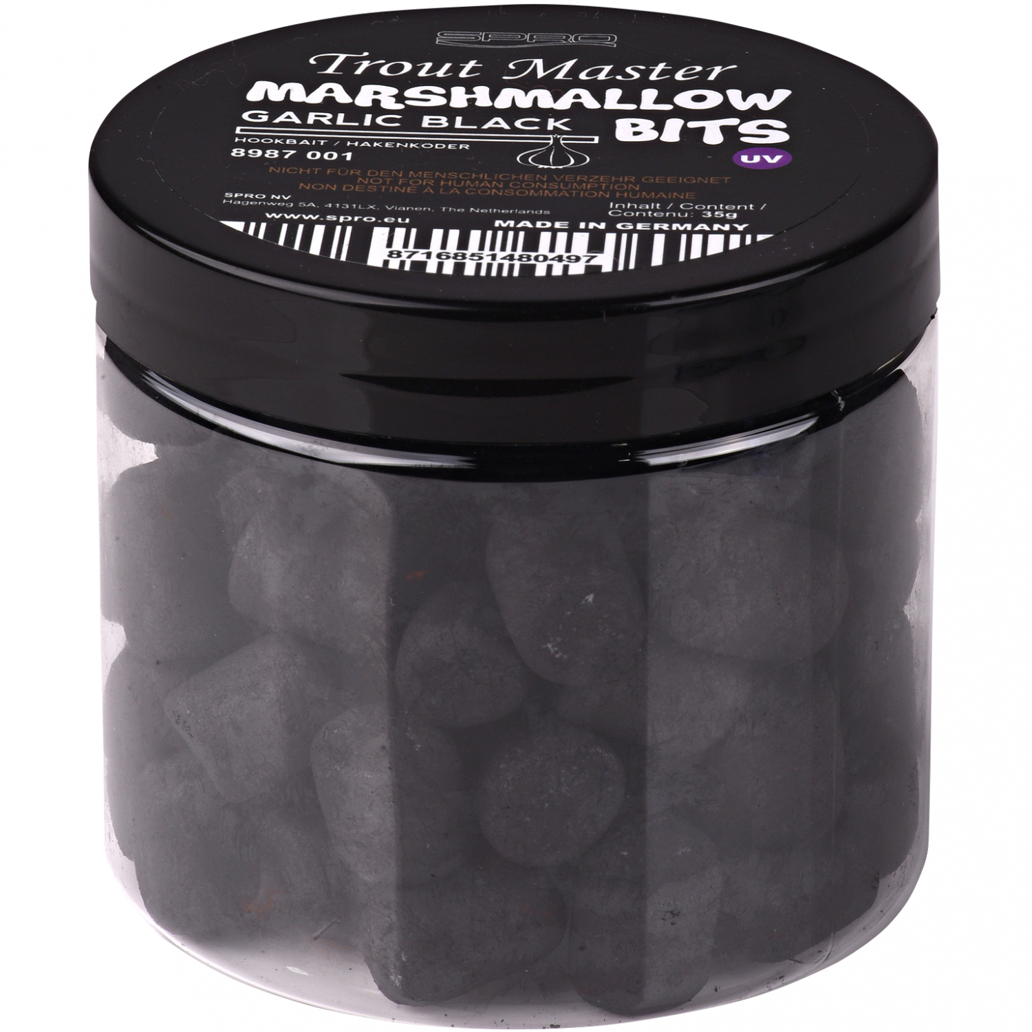 TroutMaster Marshmallow Bits (Black Garlic)