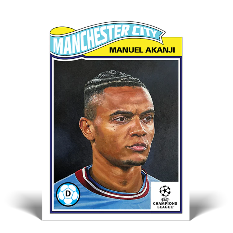 Topps UK - UCC Living Set Card #566 - Manuel Akanji