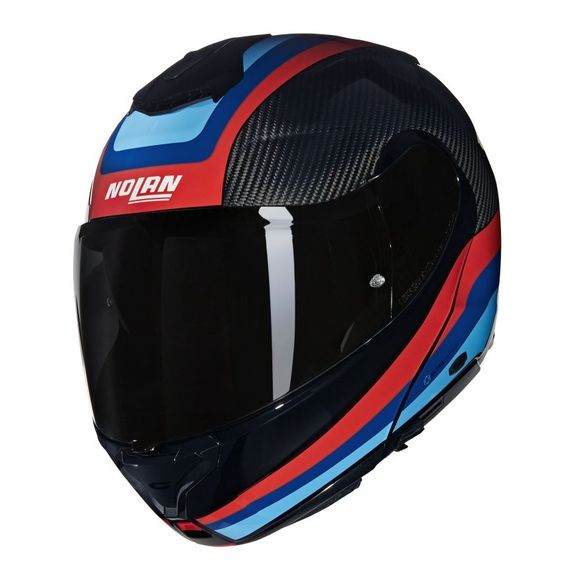 Nolan X -1005 modular helmet - Ultra carbon - Gran Tour - Carbon / BlueRef: NL1608