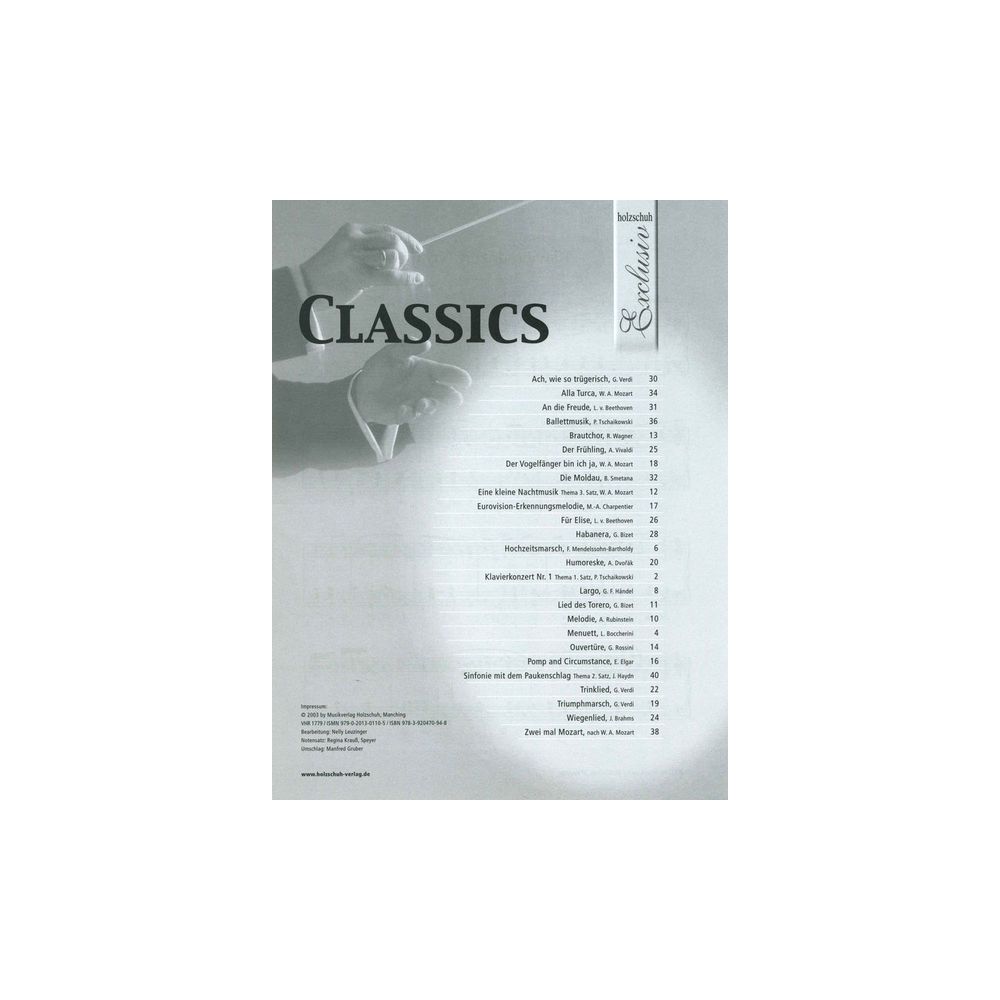 Holzschuh Verlag Classics Accordion – Thomann Ireland