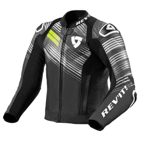 Motorcycle jacket Rev it apex - black / yellowRef: Ri1210-C3098