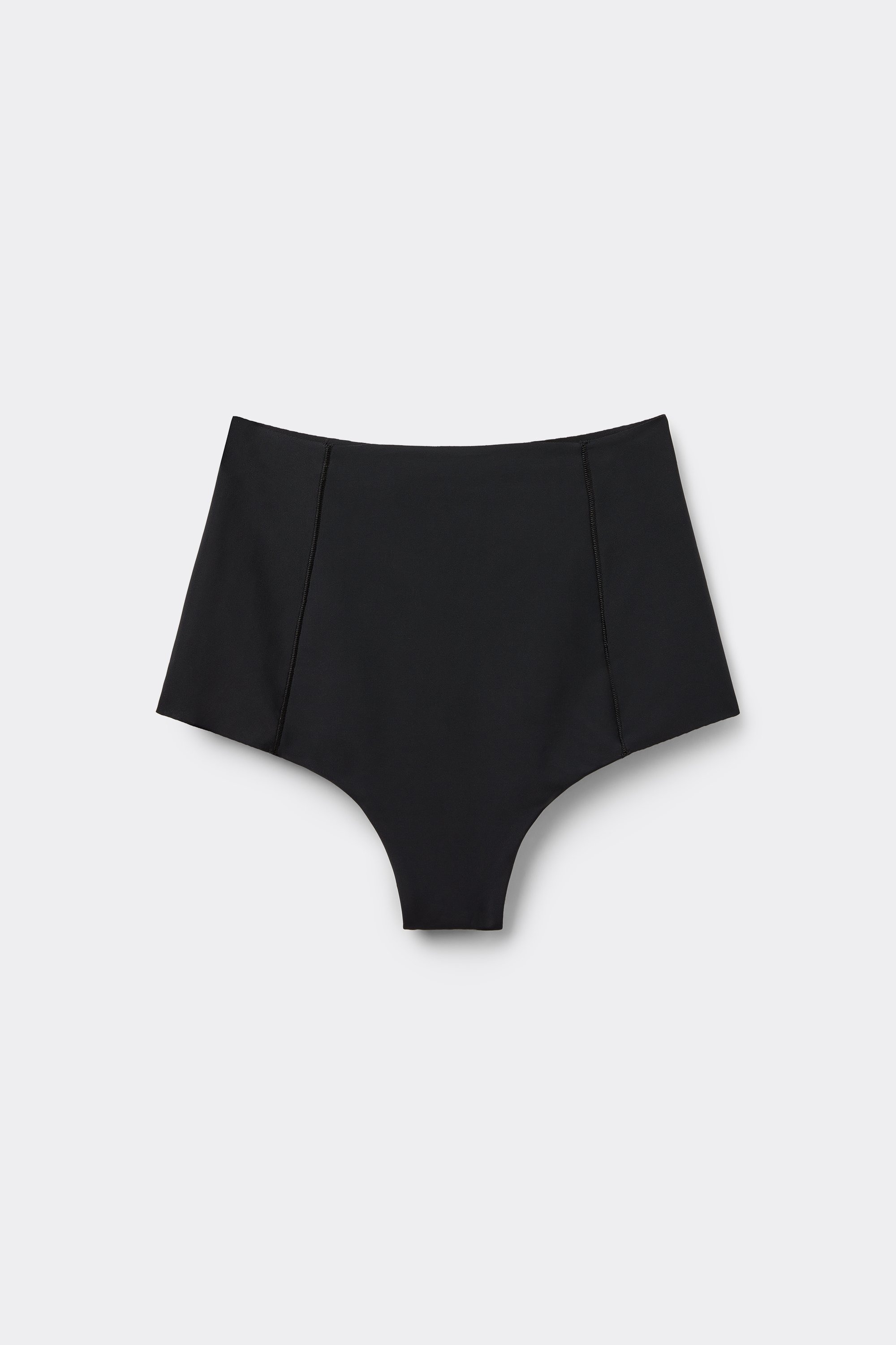 Laser Cut High-Waist Shaping Brazilian Briefs