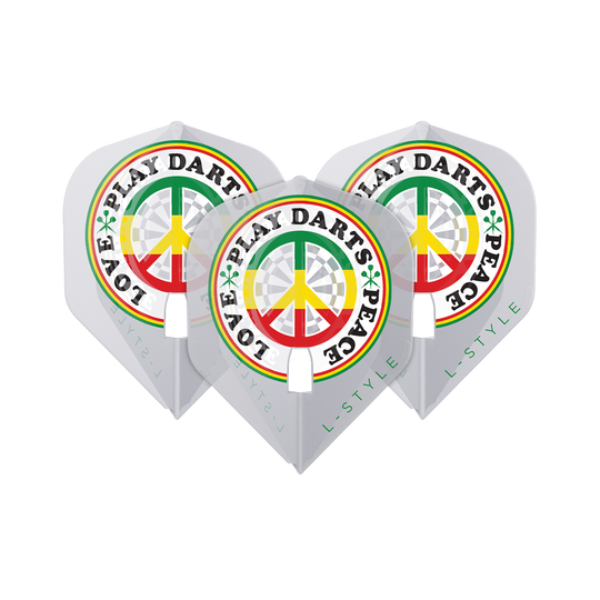 L-Style Deta Hedman V4 Clear White L1PRO Flights