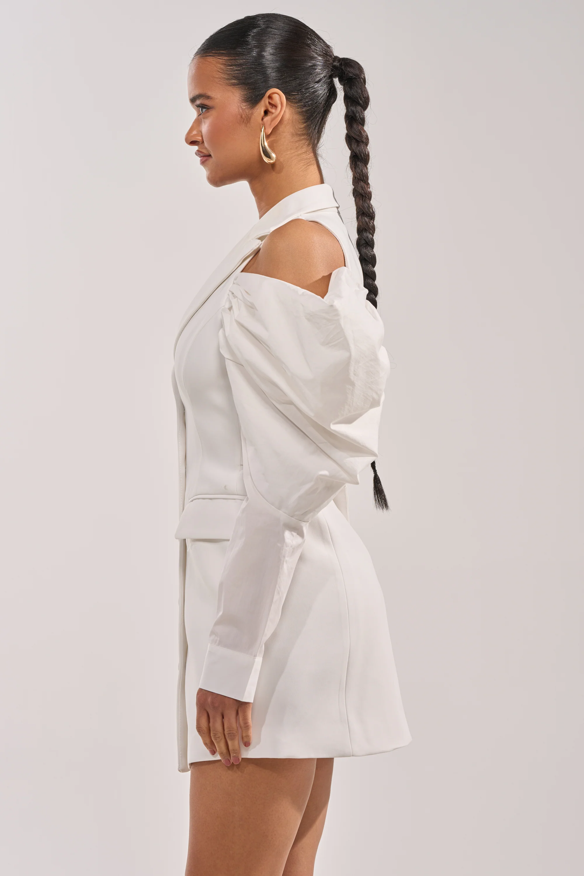 Running Things Collared Mini Dress