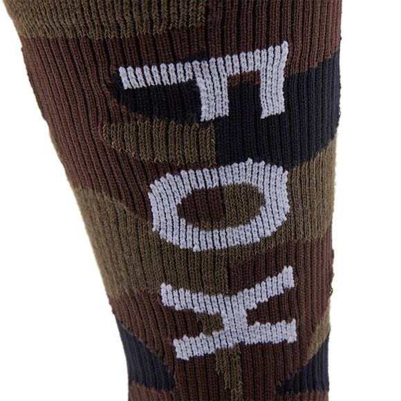Fox Fox Camo Crew Socks - Green / BlackRef: FX4849