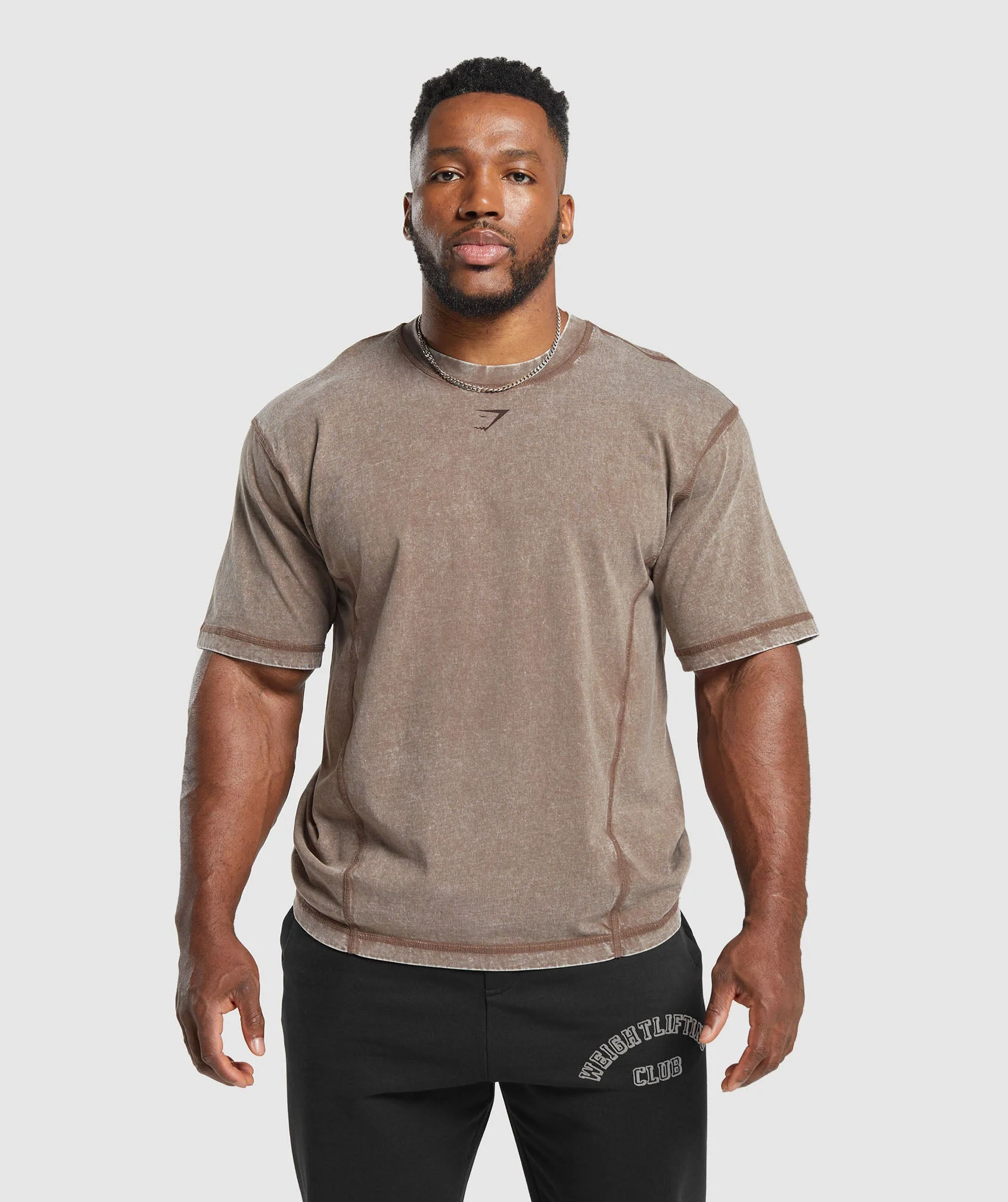 Heritage Washed T-Shirt Penny Brown
