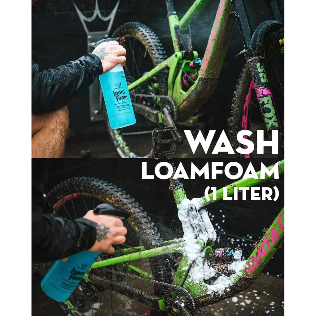 Peaty's Bicycle Cleaning Kit - Wash - Degrease - Dry Lube