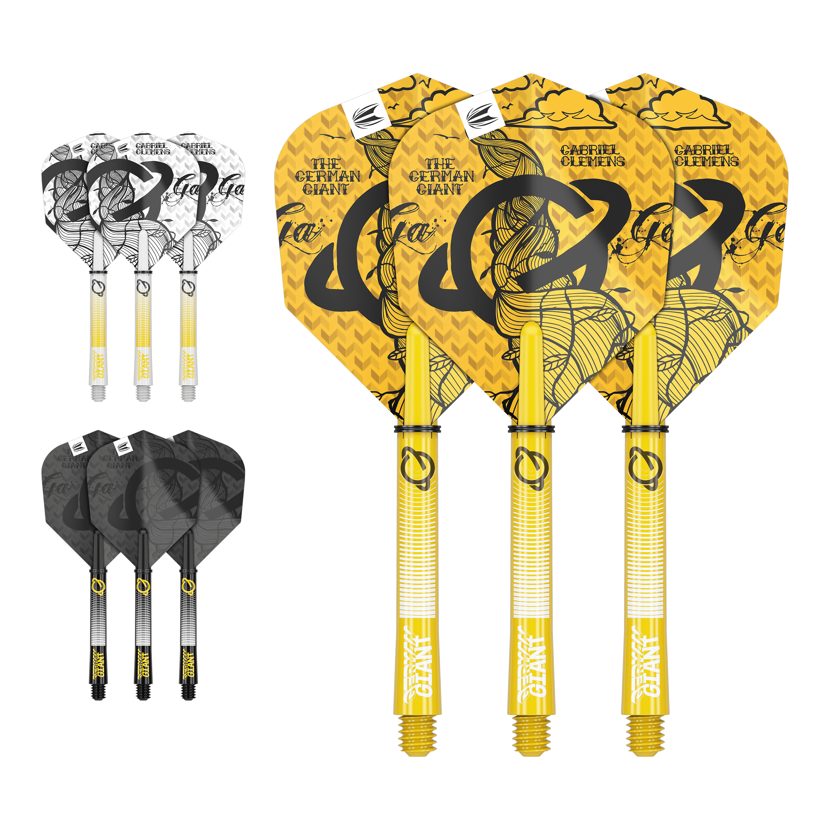 Target Ink Flight Shaft Kit Gabriel Clemens