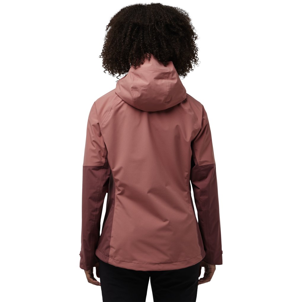 Jack Wolfskin Eagle Peak 2L Jacket Women - mineral red