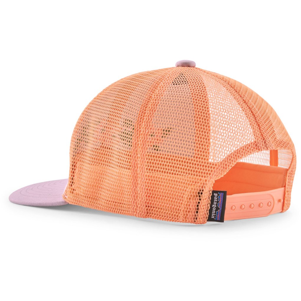 Patagonia Trucker Hat Kids - Fitz Roy Bear: Birch White