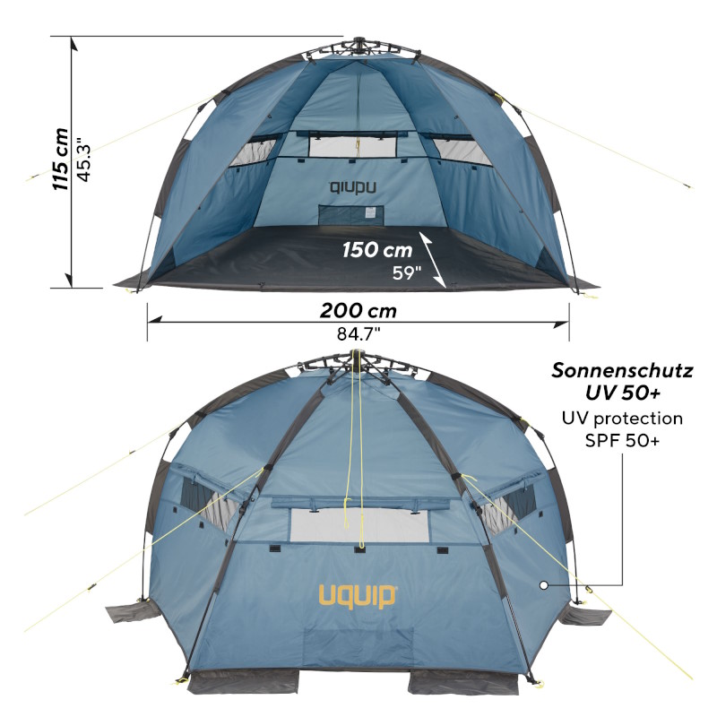 Uquip Speedy Beach Shelter - sand