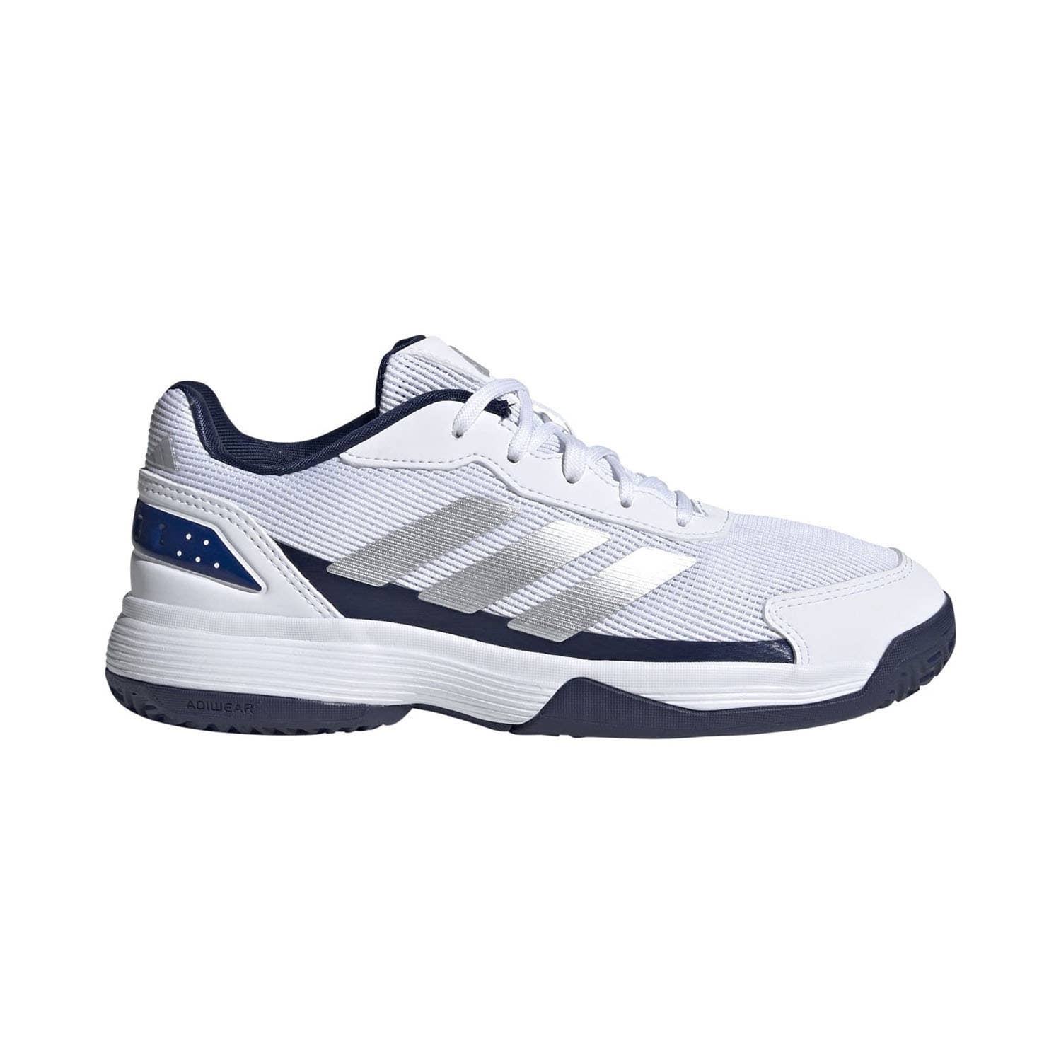 ADIDAS CRAZYQUICK PADEL WHITE/BLUE JUNIOR JQ9273