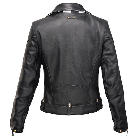 Blouson Moto Eudoxie QUEEN - NoirRef : EUD0016