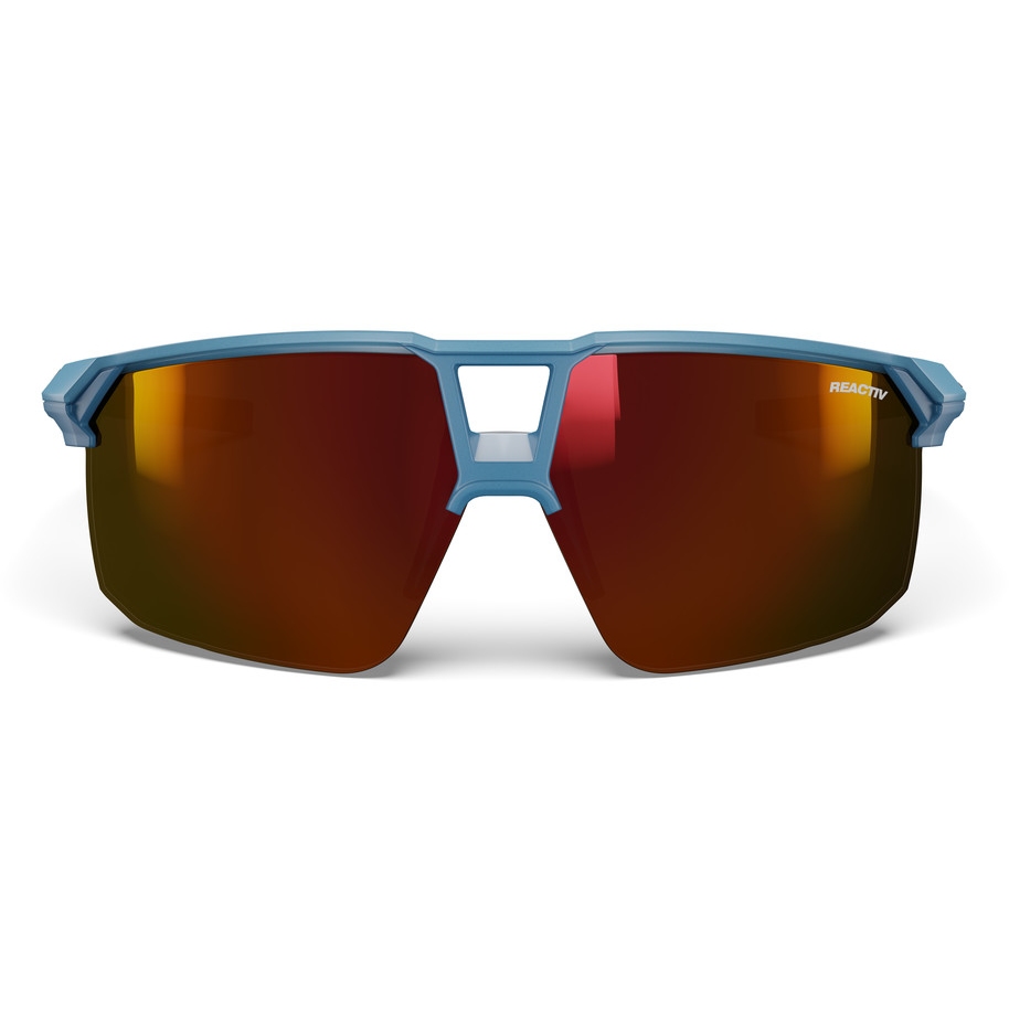 Julbo Liry Sunglasses - Matt Blue / Blue Glossy - Multilayer Red Reactiv 0-3 High Contrast