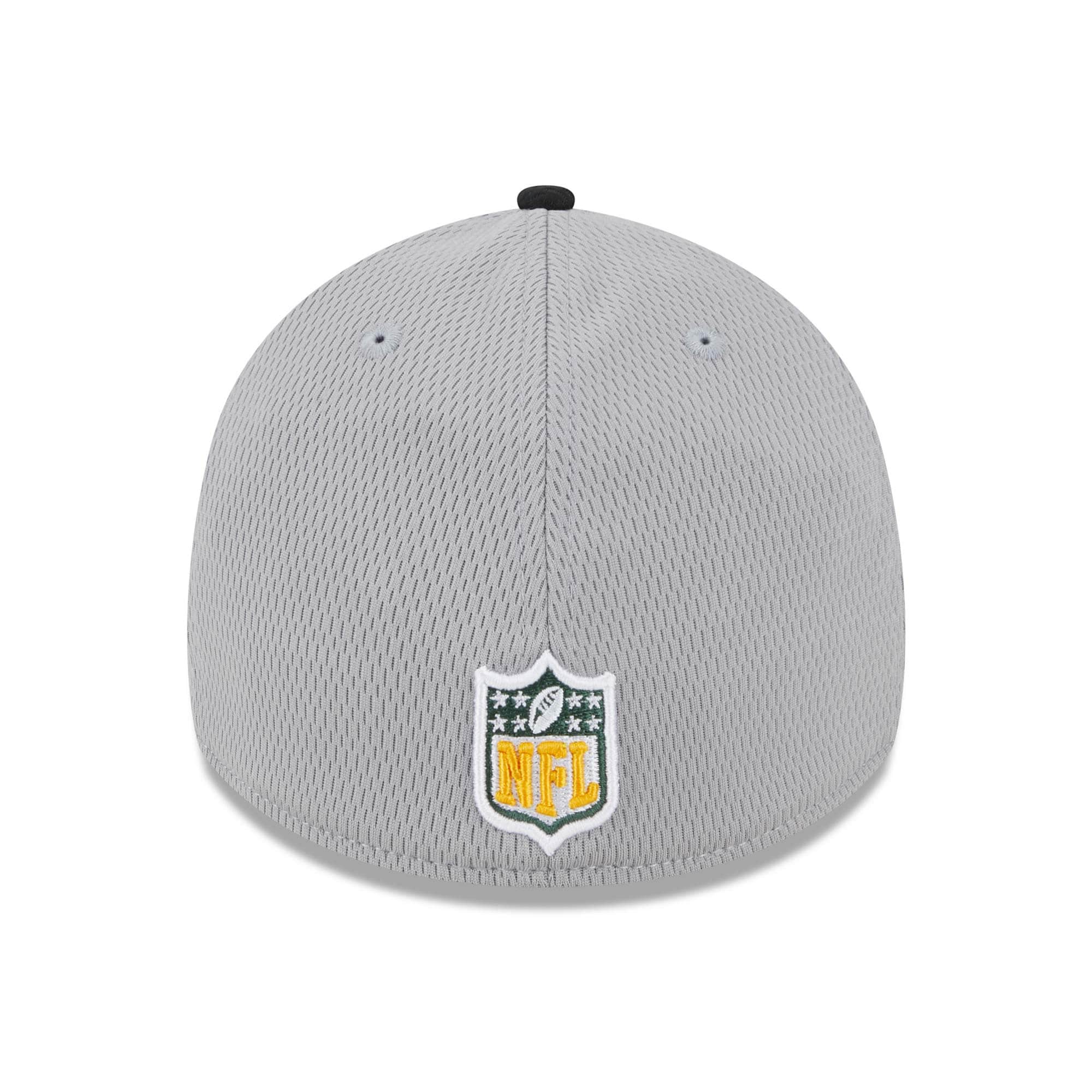 Green Bay Packers Colorway 2023 NFL Sideline New Era 39THIRTY Flex Cap Gray