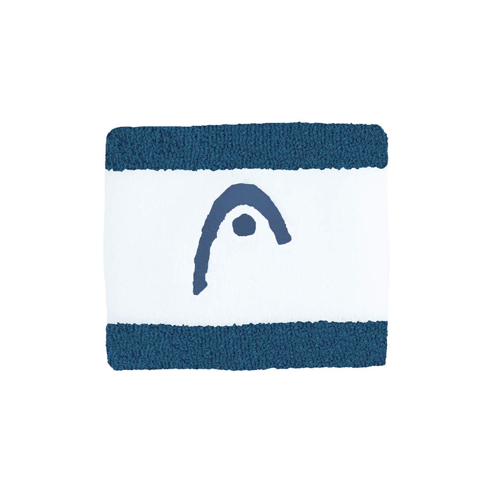 Wristband Head Striped 2.5 Blue