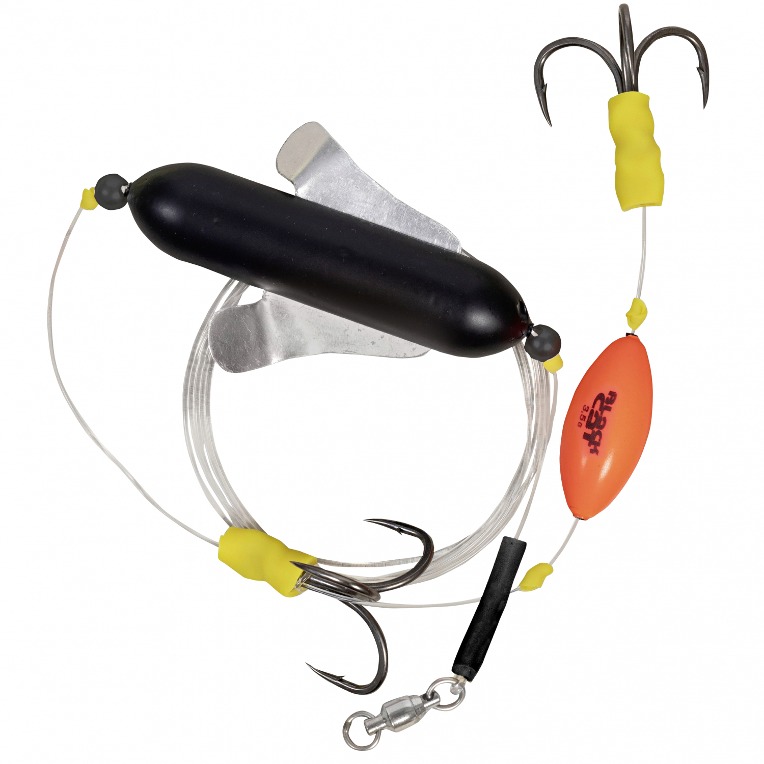 Black Cat Worm River Rig Leader