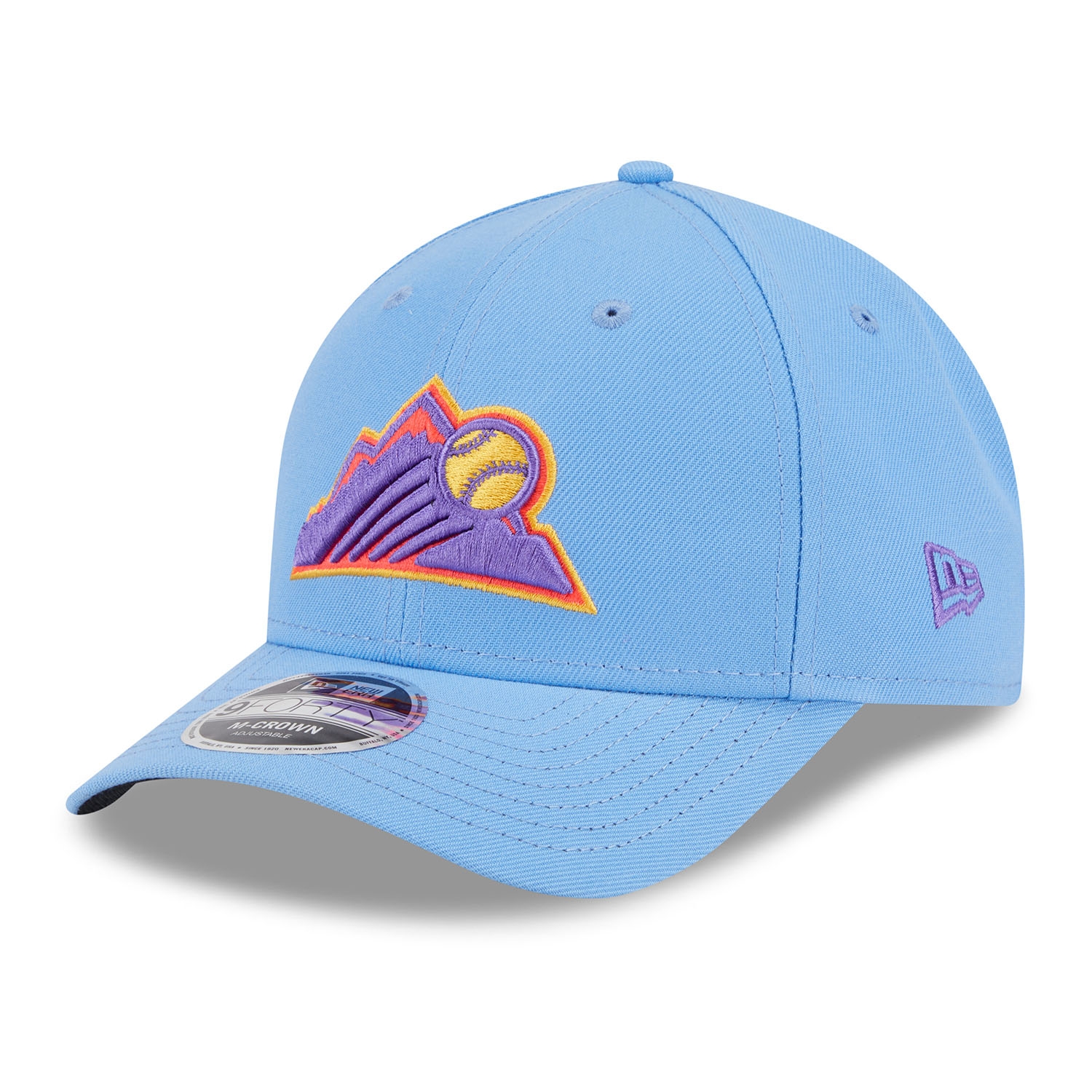 Colorado Rockies MLB City Connect 9FORTY M-Crown Snapback Cap Blue
