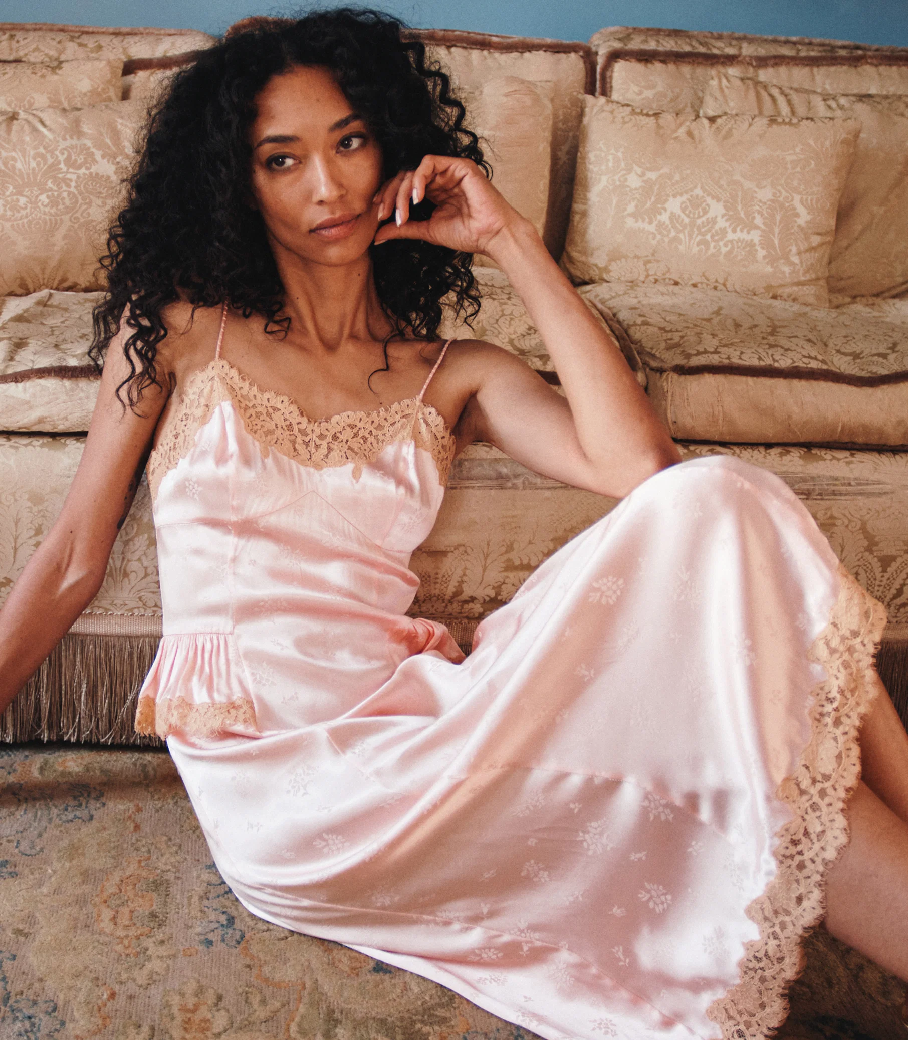Lise Mini Dress - Nectarine