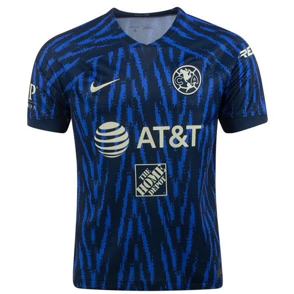 Club America Away Jersey 22/23 (Armory Navy/Lemon Chiffon)