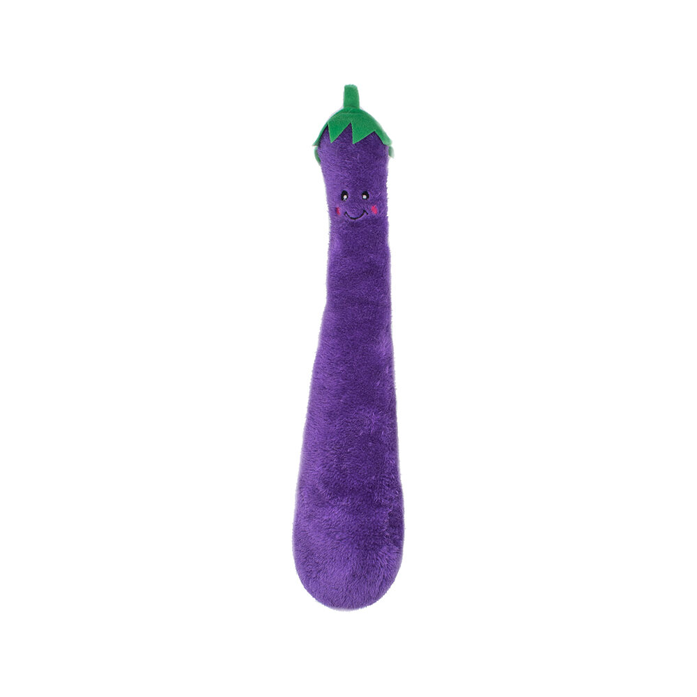ZippyPaws - Jigglerz Veggies - Eggplant - 51 x 8 cm