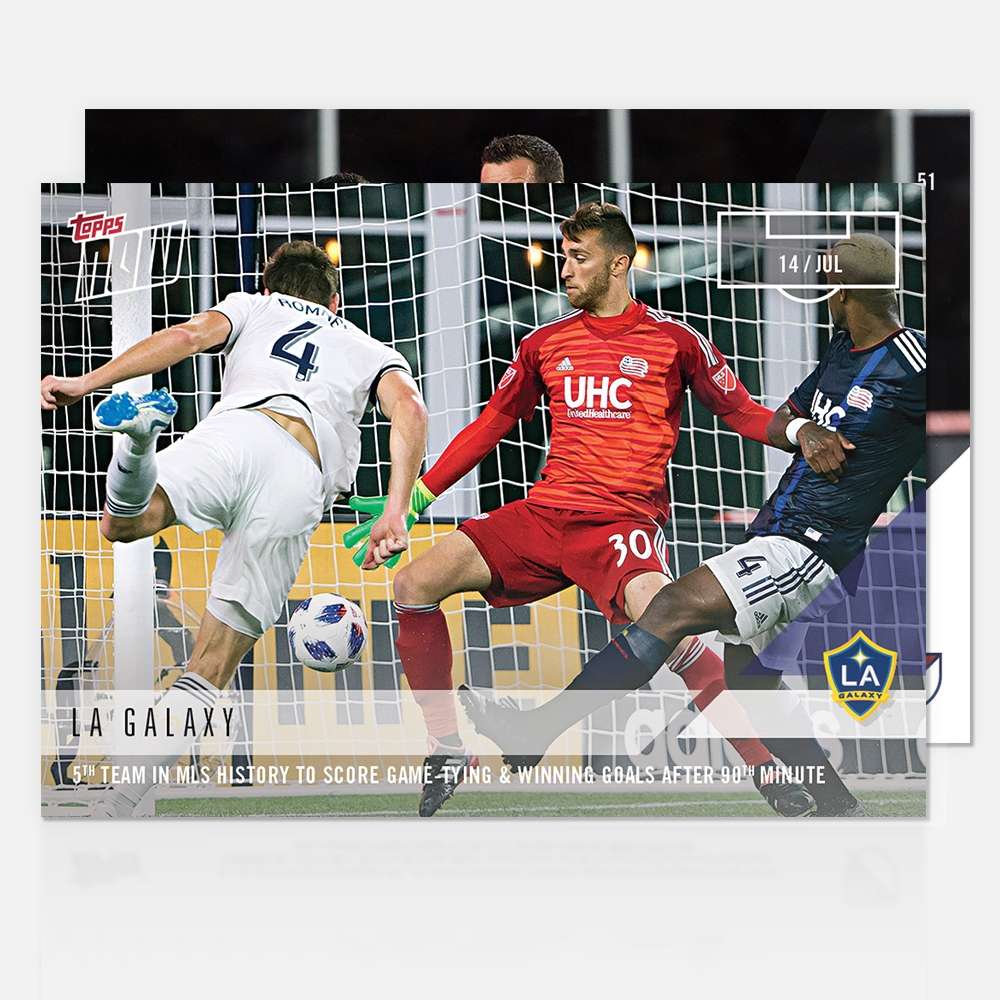 LA Galaxy MLS TOPPS NOW® Card 51 - Print Run: 45