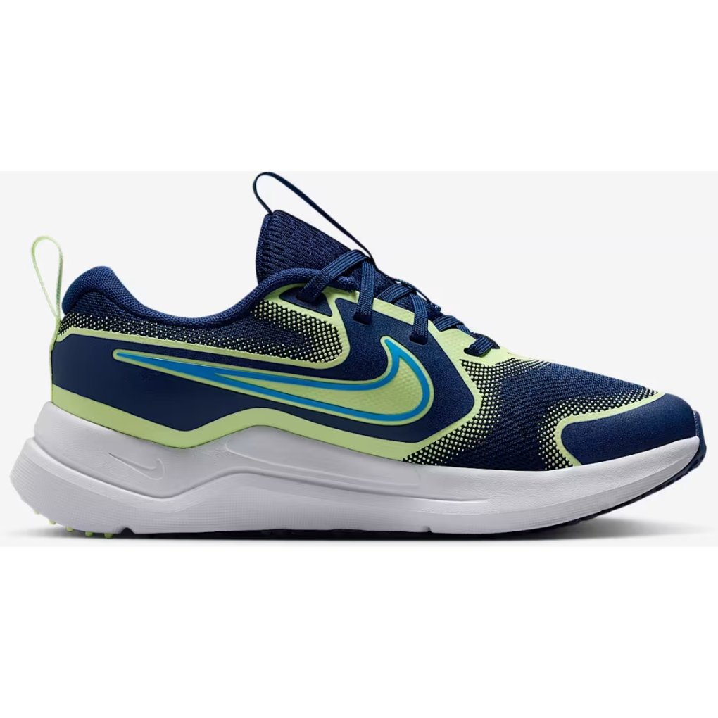 Nike Cosmic Runner Shoes Kids - blue void/barely volt/university blue HM4402-403