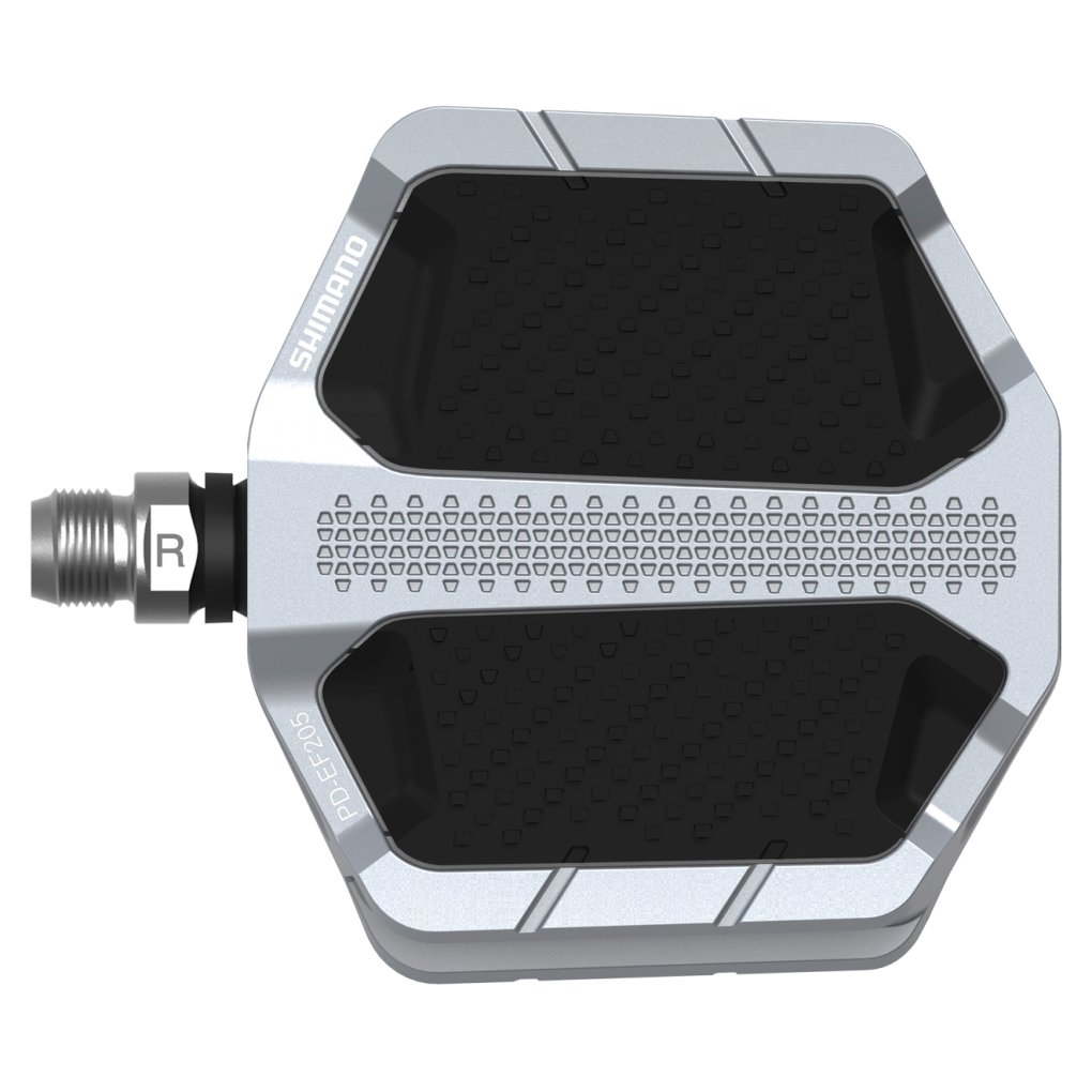 Shimano PD-EF205 Flat Pedal - silver