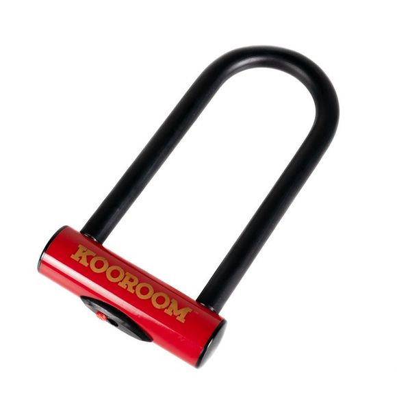 KOOROOM U 85x190 Universal Lock - Black/RedRef: kor0141 / kor0141c145