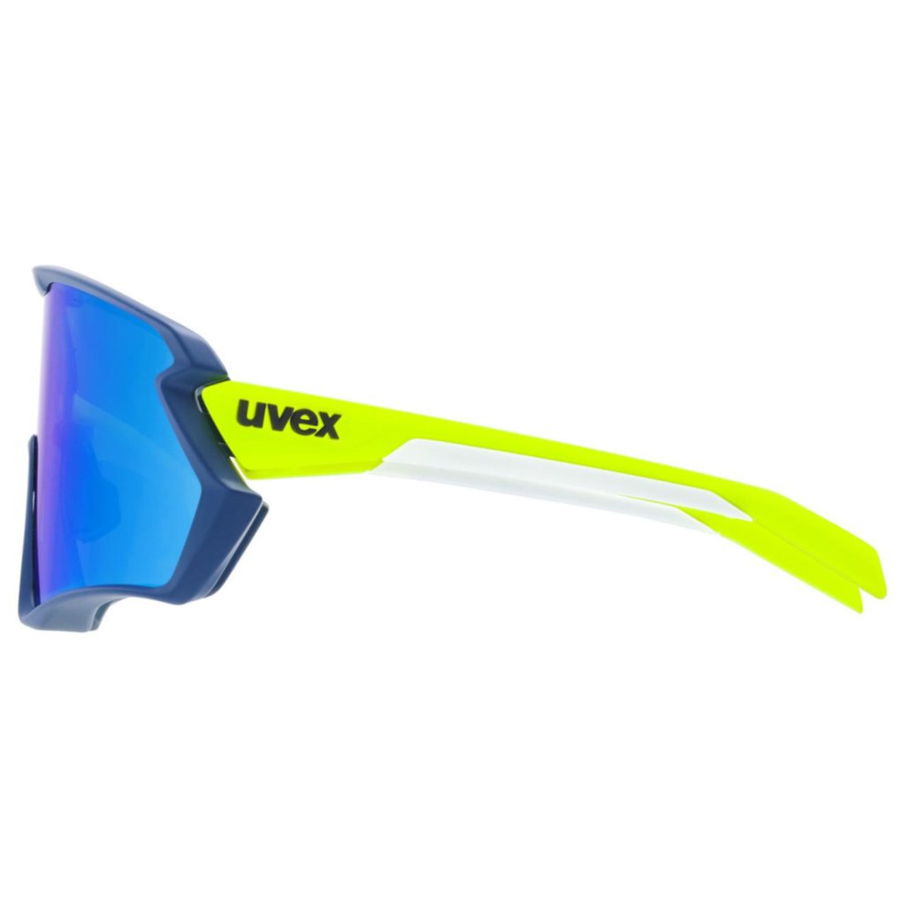 Uvex sportstyle 231 2.0 Glasses - blue-yellow matt/mirror blue