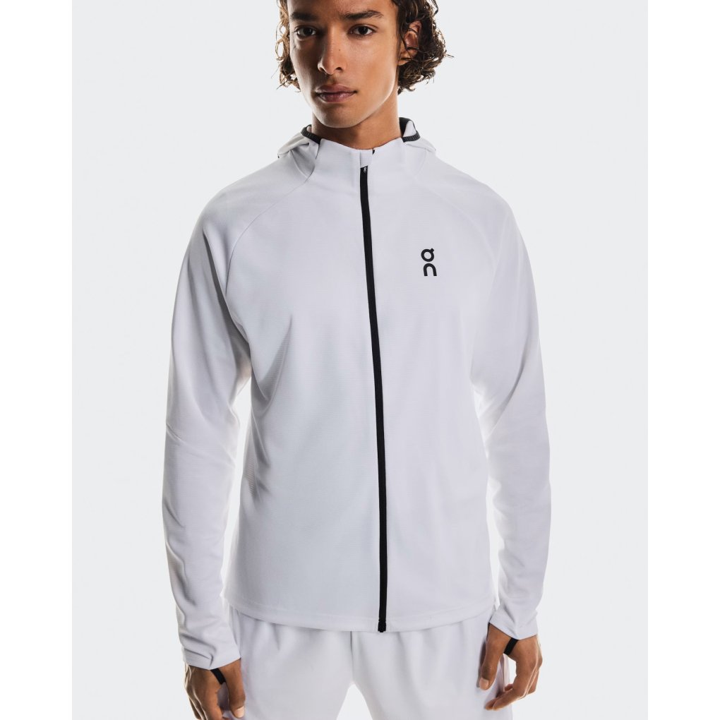 On Climate Zip Hoodie Men - White