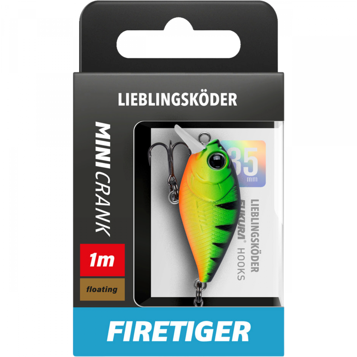 Lieblingsköder Mini Crank (Firetiger)