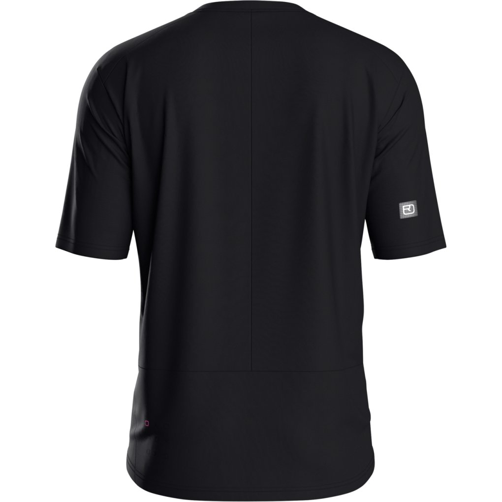 Ortovox Sequence Trail Shortsleeve Jersey Men - black raven