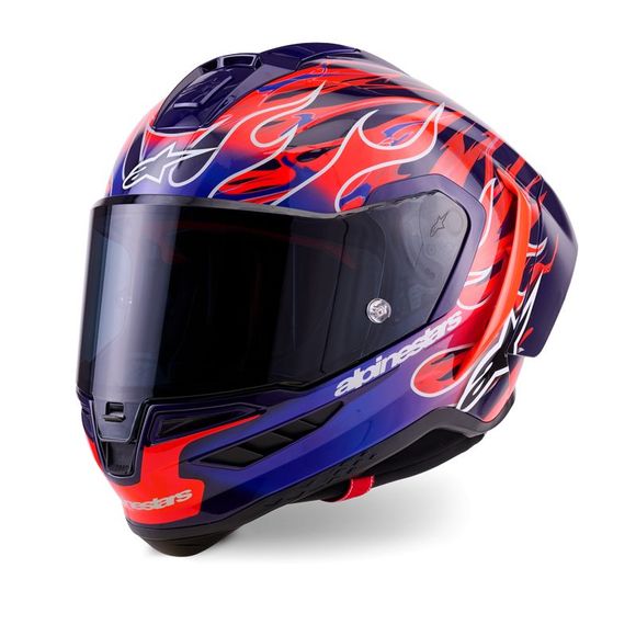 Alpinestars SUPERTECH R10 FLYTE full face helmet - JORGE MARTIN - Purple / RedRef: AP4075