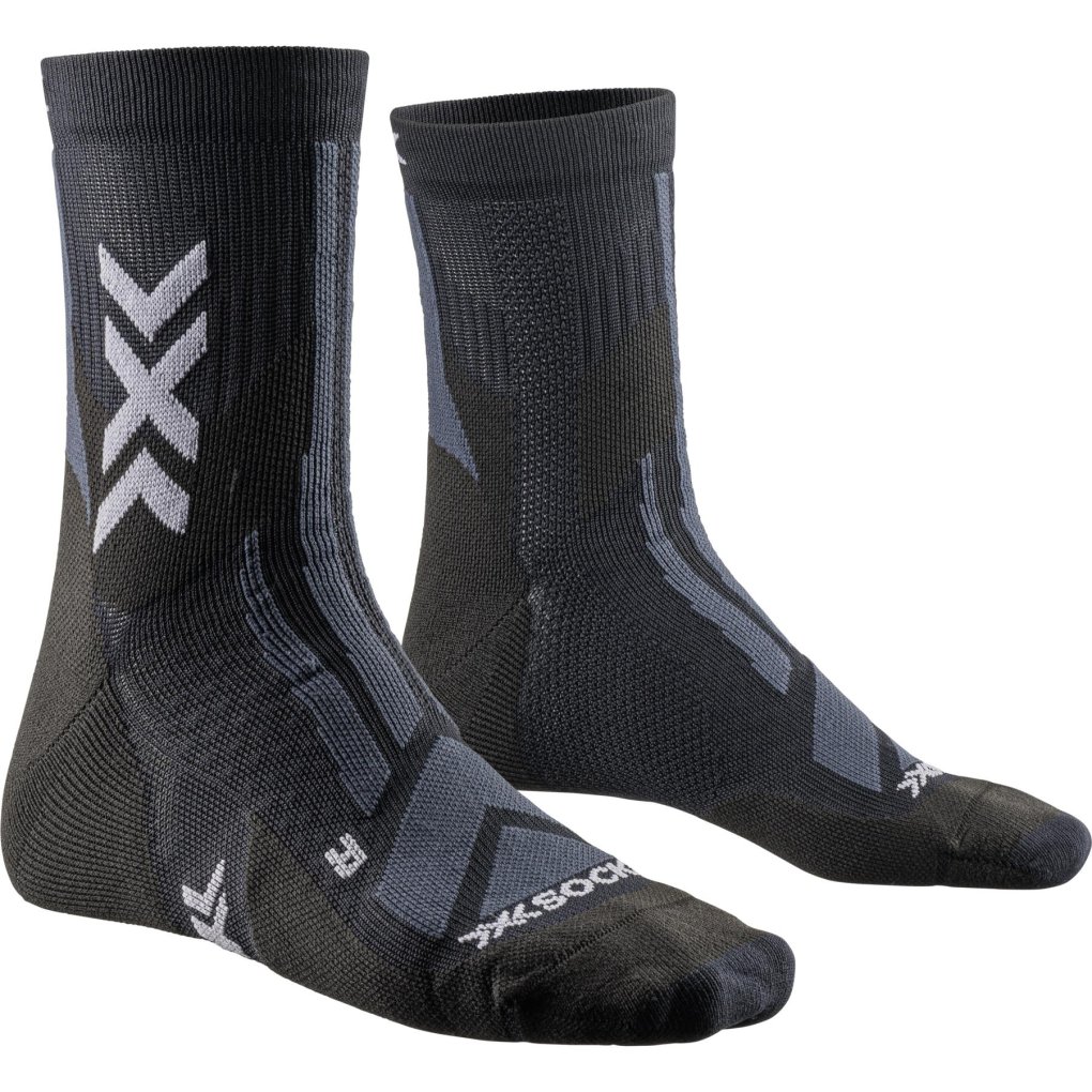 X-Socks Hike Discover Ankle Socks - black/charcoal