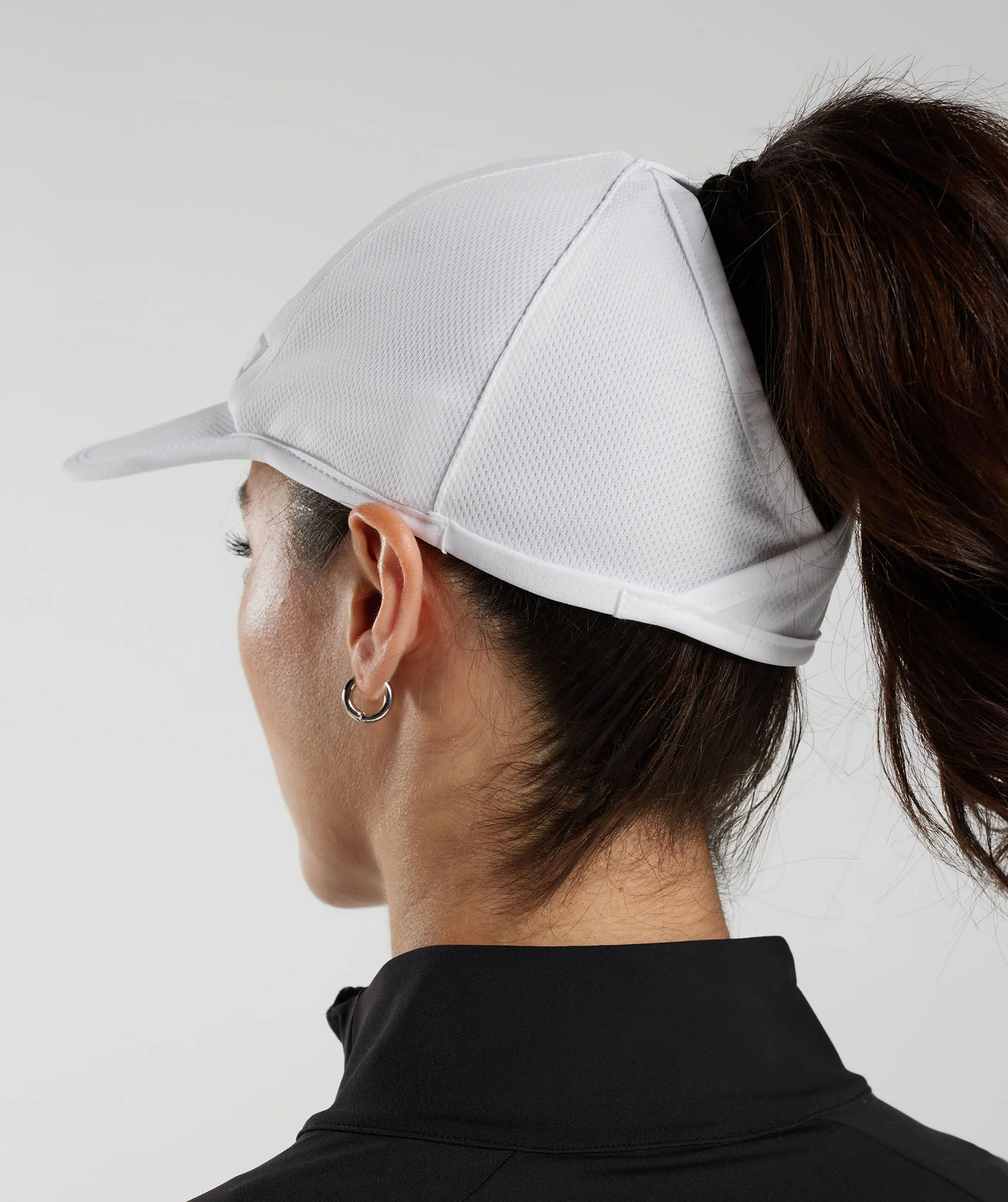Ponytail Cap White