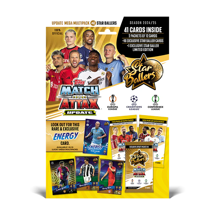 Match Attax 24/25 - Update Multipack #4 - Star Ballers!