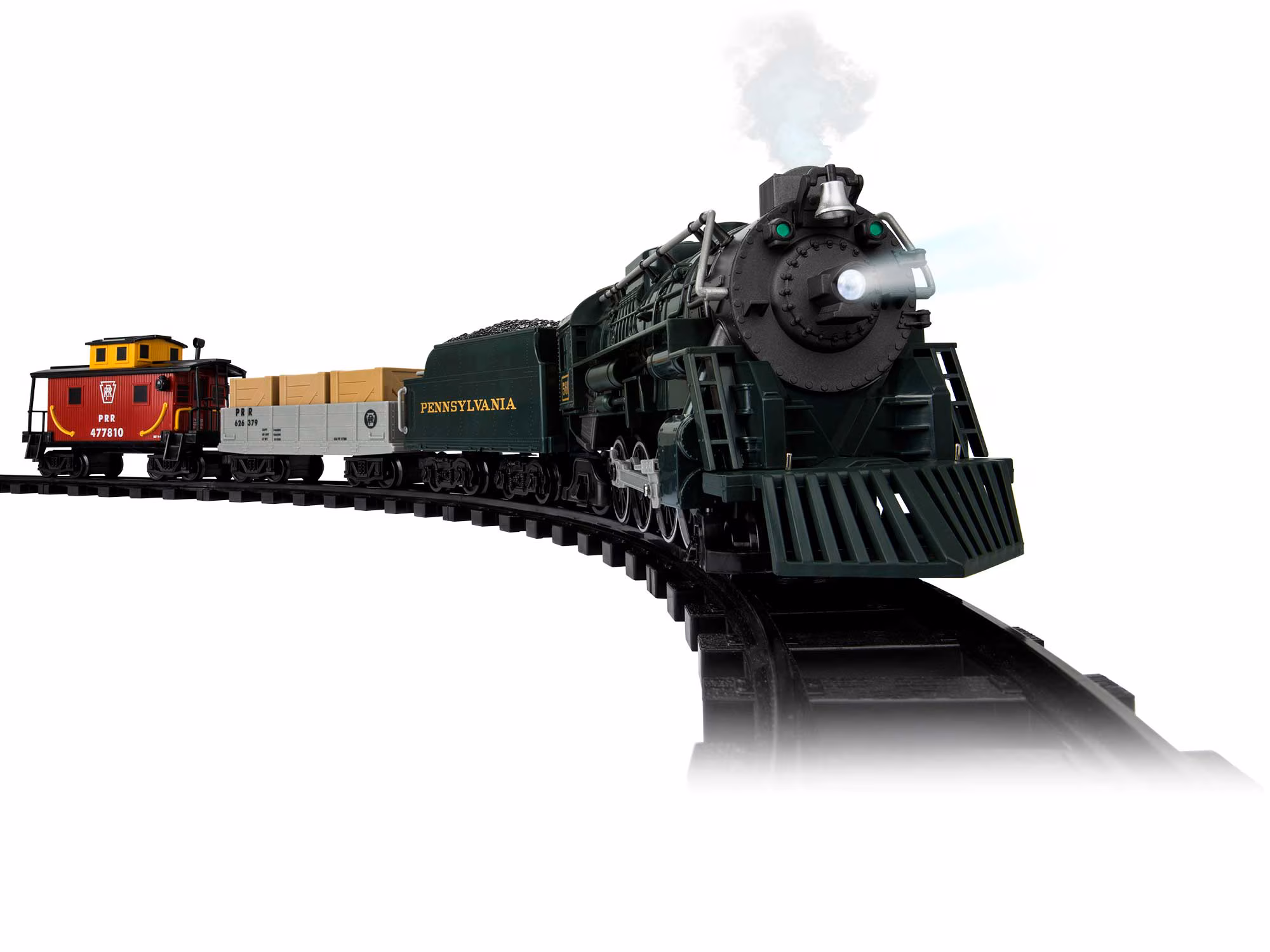 Pennsylvania Flyer Freight Ready-to-Play Train Set w/ Bluetooth Lionel #712122