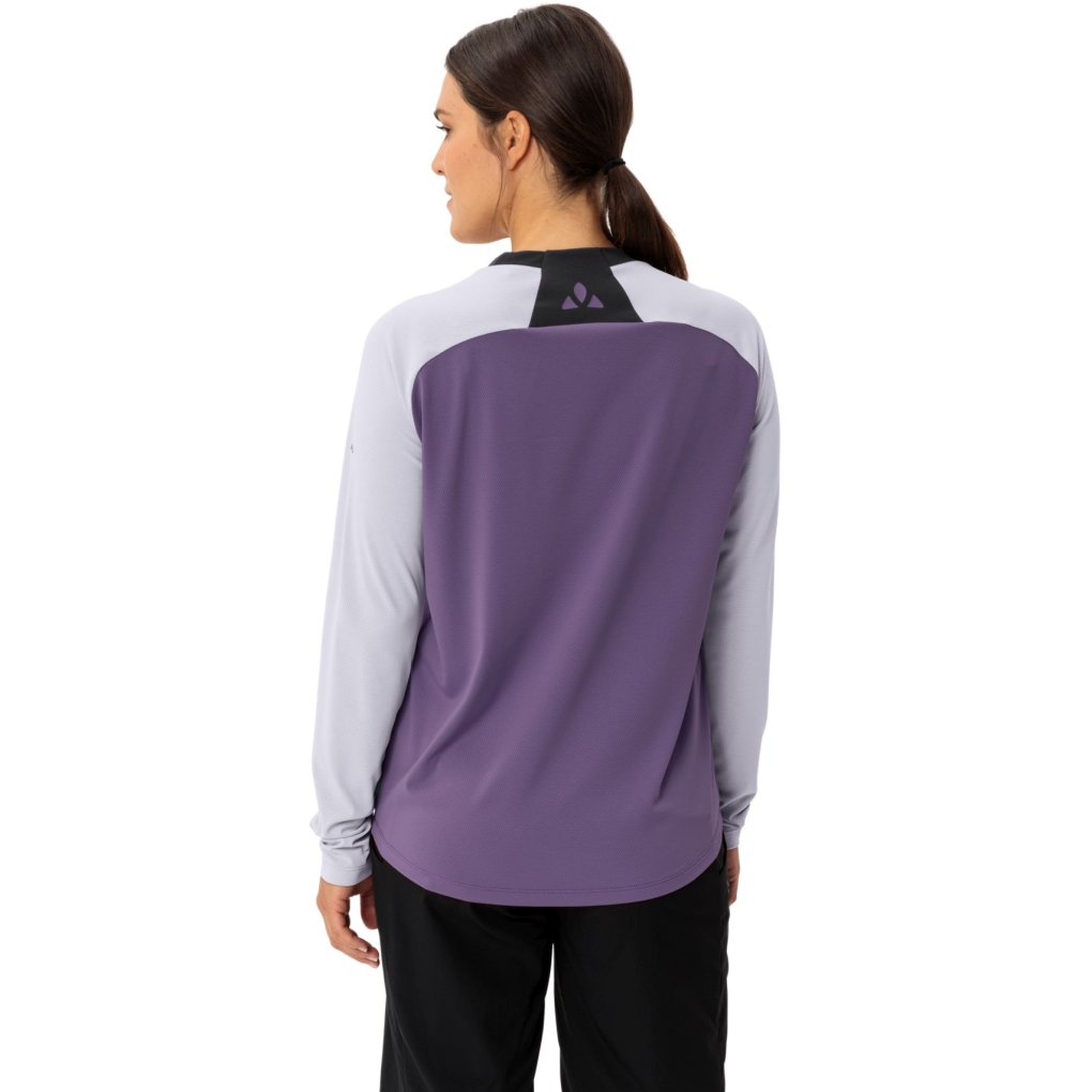 Vaude Loamer Long Sleeve Shirt Women - lavender