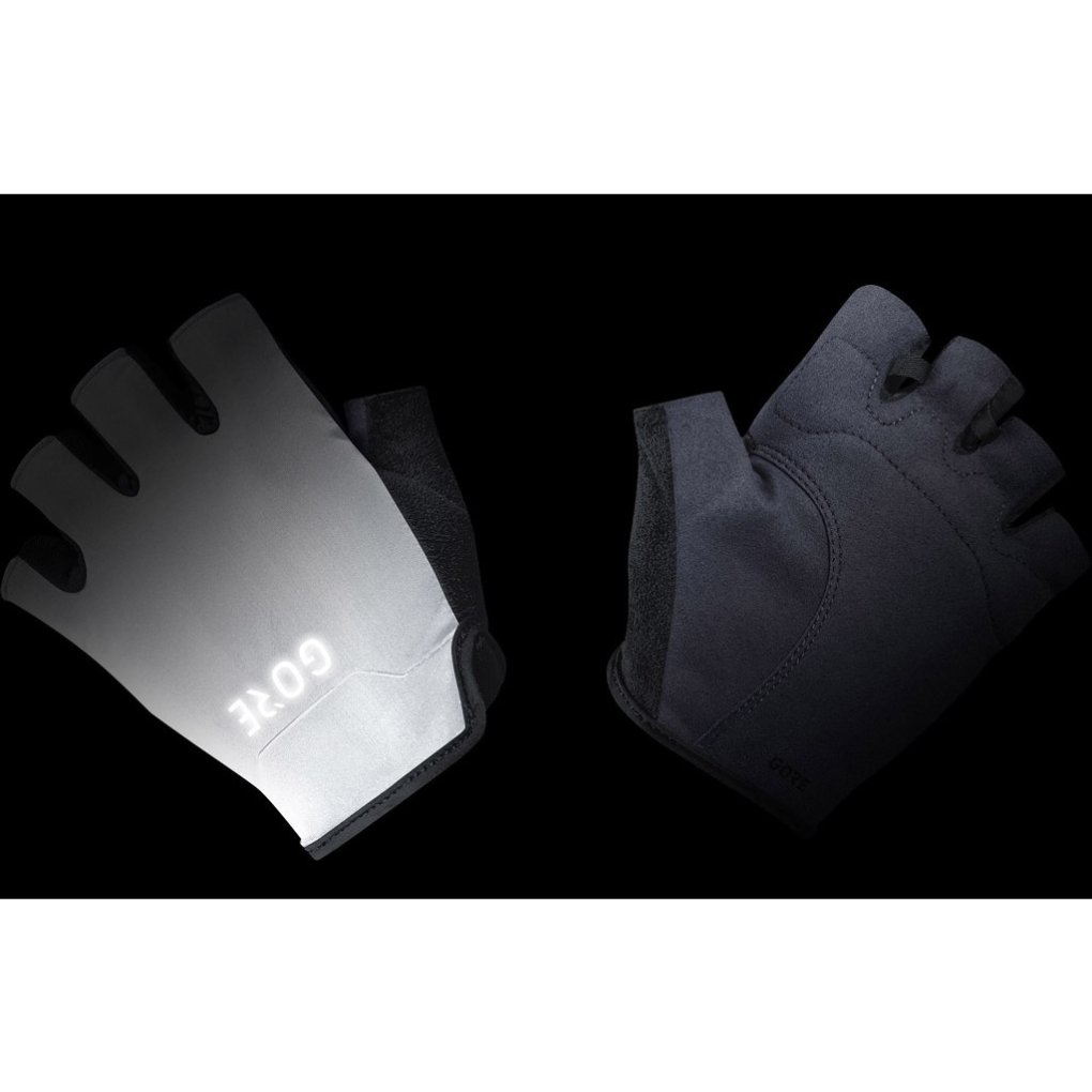 GOREWEAR C3 Short Finger Gloves - black/white 9901
