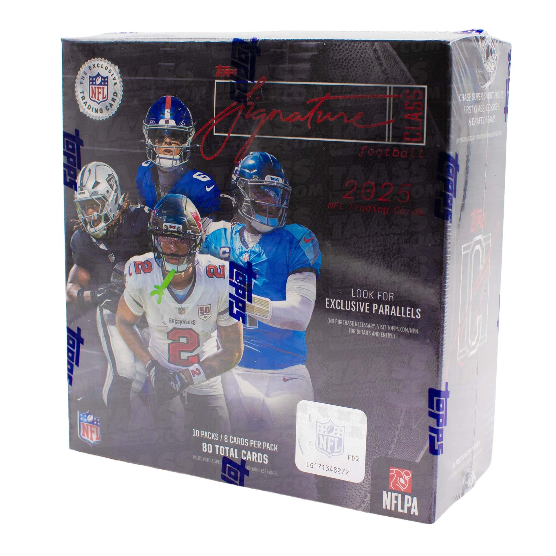 2025 Topps Signature Class Football NFL Mega Box